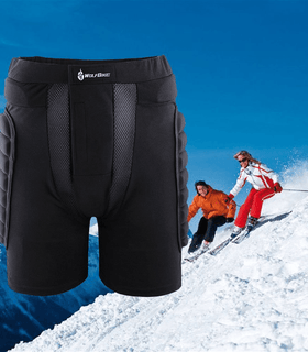 docooler 3D Padded Short Protective Hip Butt Pad Ski Skate Snowboard Skating Skiing Pants