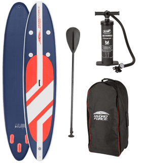 Hydro Force 11 foot Long Tail SUP Large Stand Up Paddleboard Pump Oar